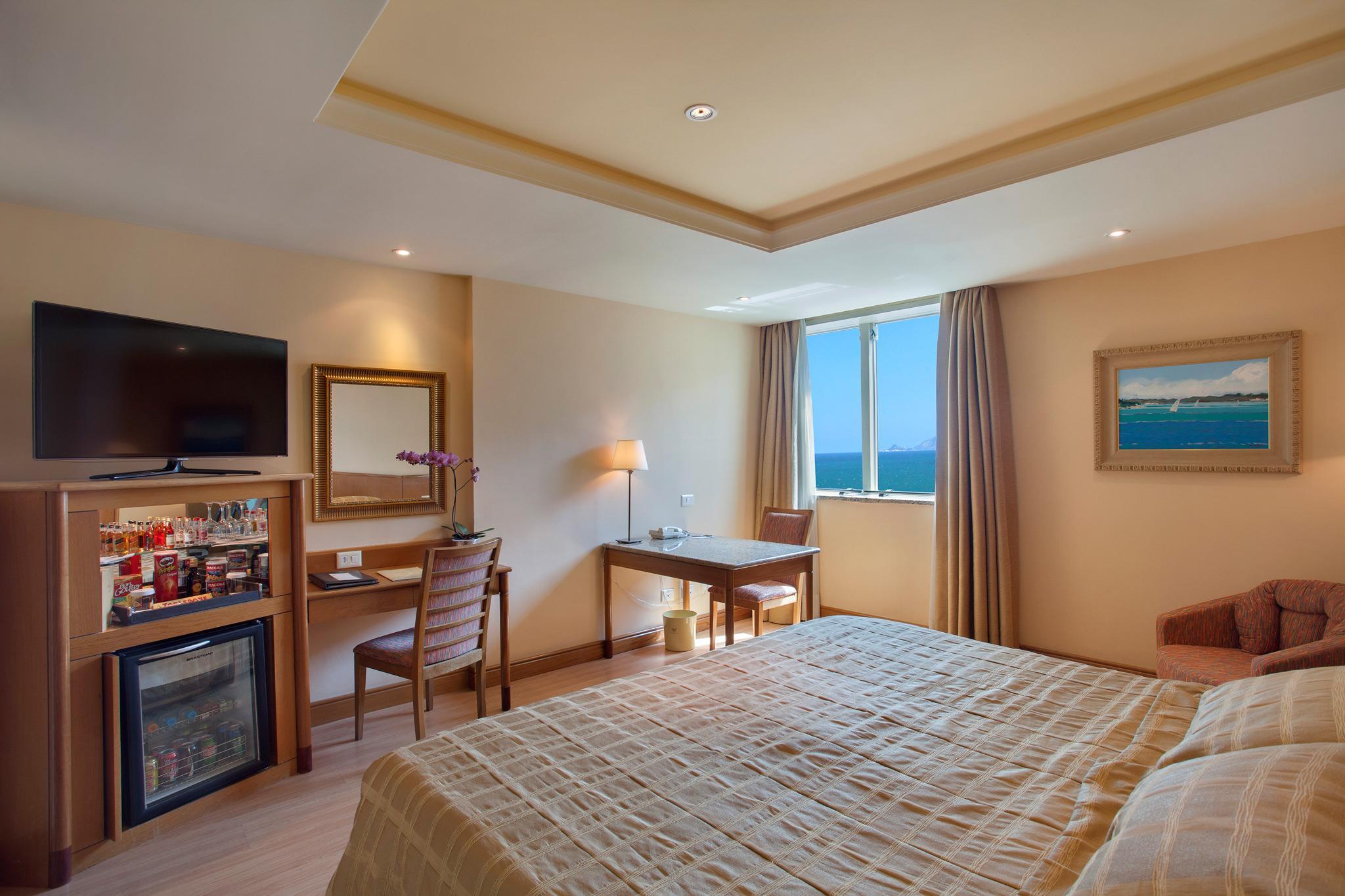 Windsor Barra Hotel Rio de Janeiro Esterno foto A room at the hotel