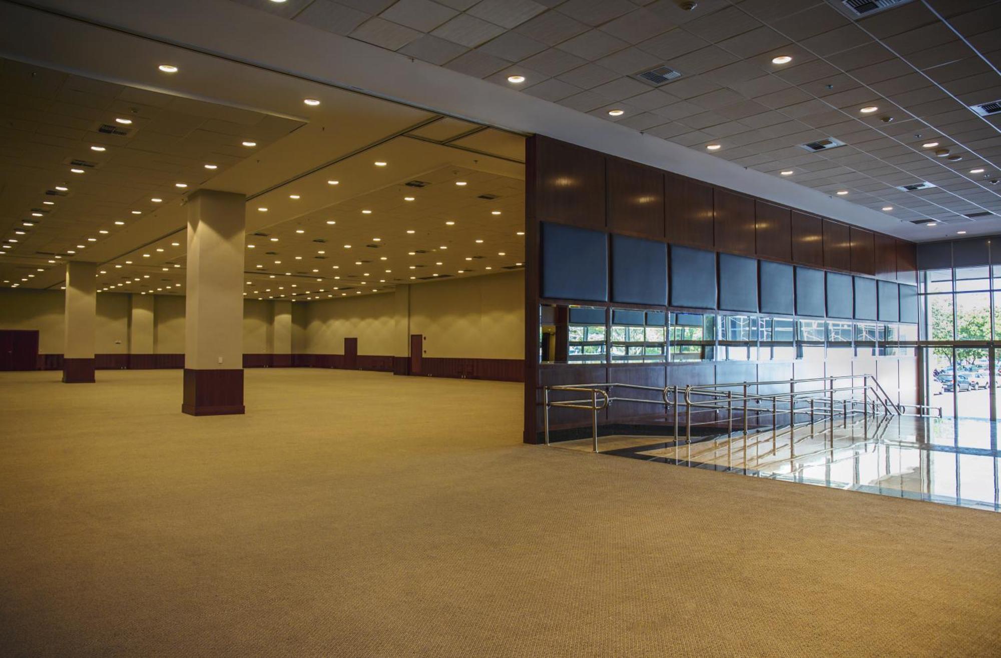 Windsor Barra Hotel Rio de Janeiro Esterno foto The interior of the convention centre