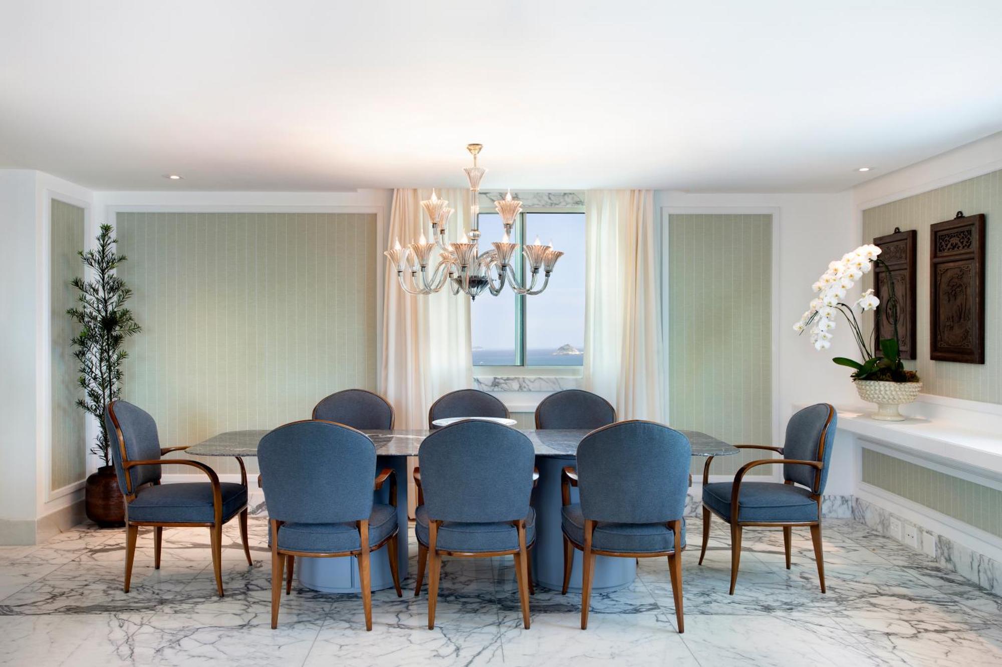Windsor Barra Hotel Rio de Janeiro Esterno foto A dining room