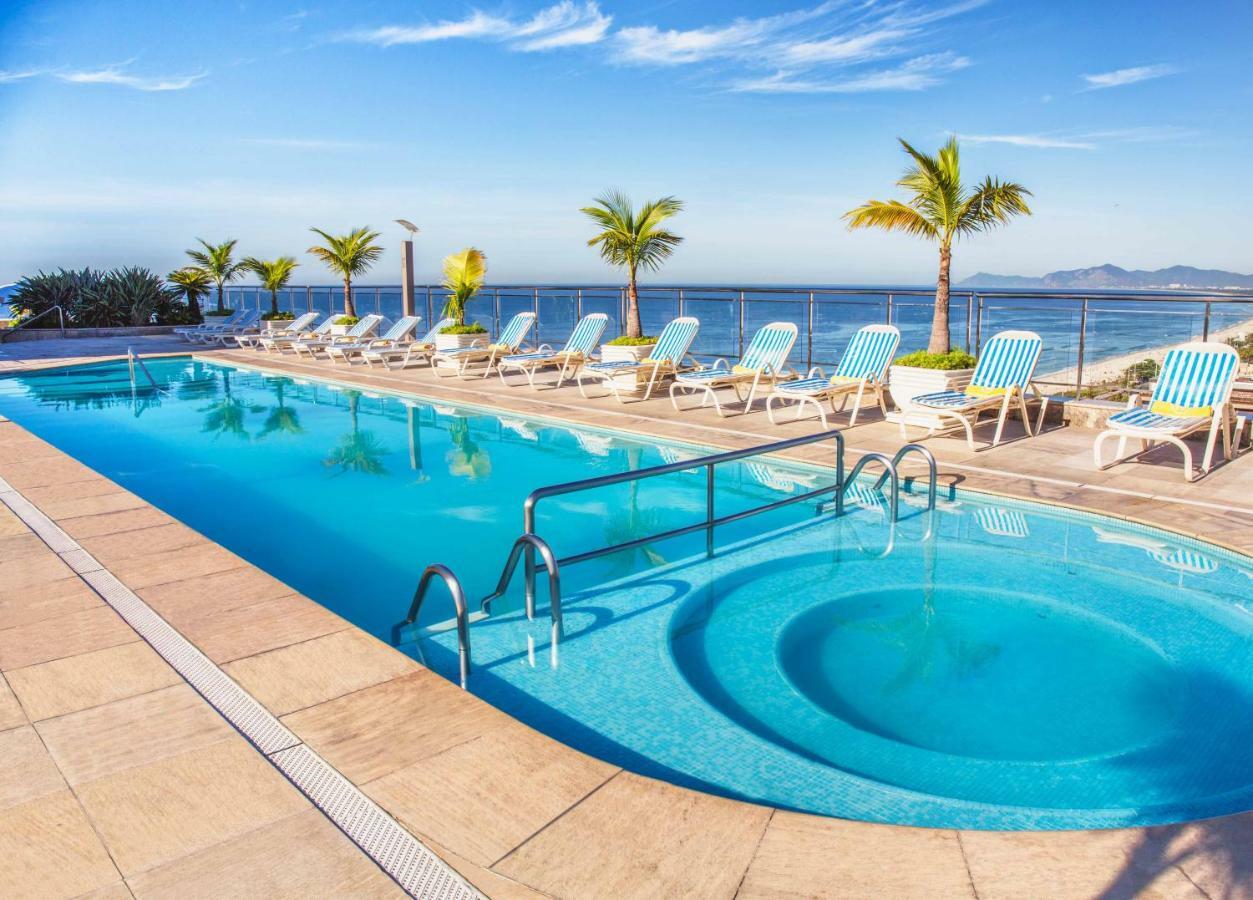 Windsor Barra Hotel Rio de Janeiro Esterno foto A swimming pool