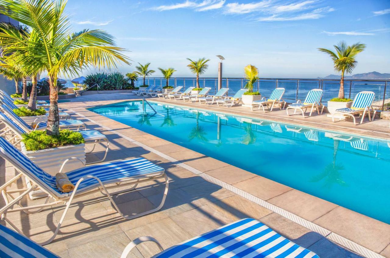 Windsor Barra Hotel Rio de Janeiro Esterno foto The pool at the Hotel